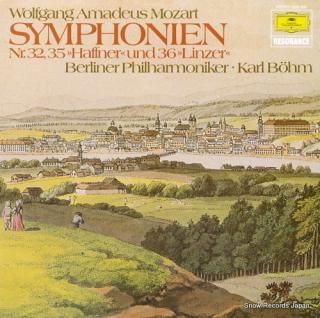 BOHM, KARL mozart; symphonien nr.32, 35 