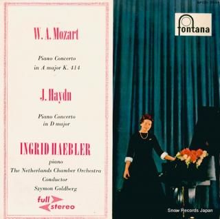 HAEBLER, INGRID mozart; piano concerto in a major k.414 SFON-7534