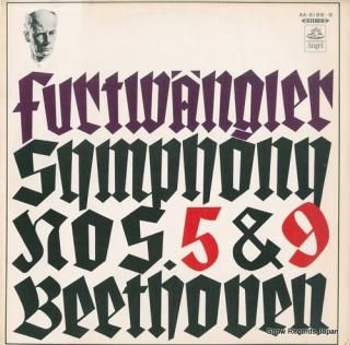 FURTWANGLER, WILHELM beethoven; symphony no.5 & 9 AA.8188