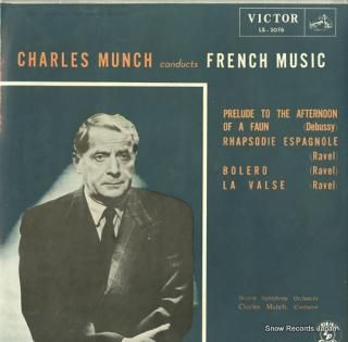 MUNCH, CHARLES conducts french music LS-2076