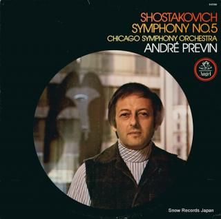 PREVIN, ANDRE shostakovich; symphony no.5 S-37285