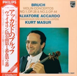 ACCARDO, SALVATORE bruch; violin concertos no.1, op.26 & no.2, op.44 X-7882