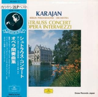 KARAJAN, HERBERT VON strauss; concert opera intermezzi MG9458/9