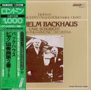 BACKHAUS, WILHELM brahms; piano concerto no.2 in b flat major, op.83 MX9017M