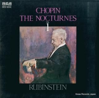 RUBINSTEIN, ARTUR chopin; nocturnes SX-2717