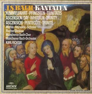 RICHTER, KARL bach; kantaten himmelfahrt-pfingster-trinitatis 2722025