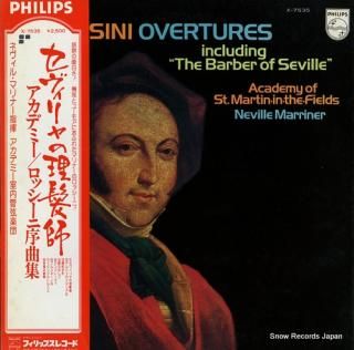 MARRINER, NEVILLE rossini; the barber of seville / overtures X-7535