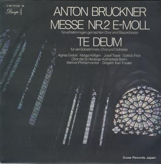 FORSTER, KARL bruckner; messe nr.2 e-moll 1C047-01142M