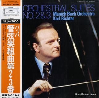 RICHTER, KARL bach; orchestral suite no.2 & 3 MGA9910