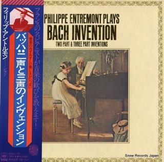 ENTREMONT, PHILIPPE bach; invention / two part & three part inventions 20AG170