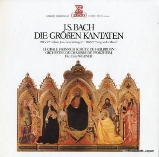 WERNER, FRITZ bach; die groben kantaten bwv32, bwv57 E-1072