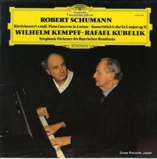 KEMPFF, WILHELM schumann; konzert fur klavier und orchester a-moll op.54 2530484