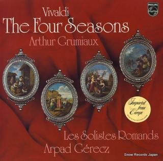 GRUMIAUX, ARTHUR vivaldi; the four seasons 9500613