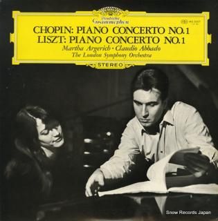 ARGERICH, MARTHA chopin & liszt; piano concerto no.1 MG2057