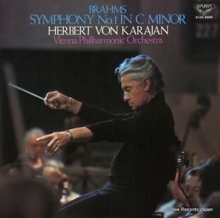 KARAJAN, HERBERT VON brahms; symphony no.1 in c minor K15C8009