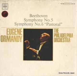 ORMANDY, EUGENE beethoven; symphony no.5, no.6 