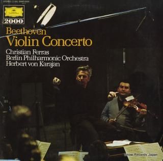 FERRAS, CHRISTIAN / HERBERT VON KARAJAN beethoven; violin concerto 20MG0333