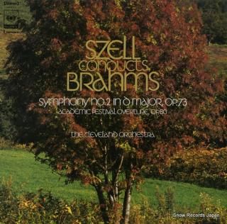 SZELL, GEORGE brahms; symphony no.2 in d major, op.73 SOCL63