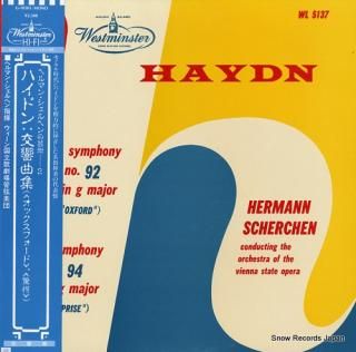 SCHERCHEN, HERMANN haydn; symphony no.92 in g major 