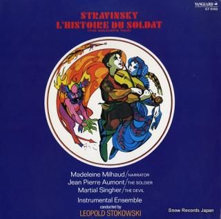 STOKOWSKI, LEOPOLD stravinsky; the soldier's tale GT9160