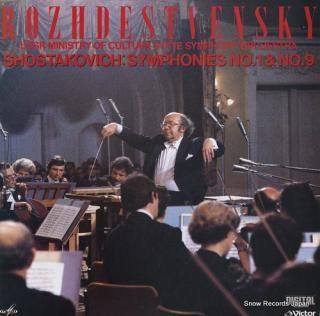 ROZHDESTVENSKY, GENNADY shostakovich; symphonies no.1 & no.9 VIC-28152