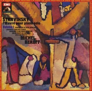 BEROFF, MICHEL stravinsky; l'oeuvre pour piano solo volume1 2C069-73031