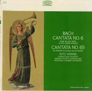 WERNER, FRITZ bach; cantata no.6 and no.65 BC1261