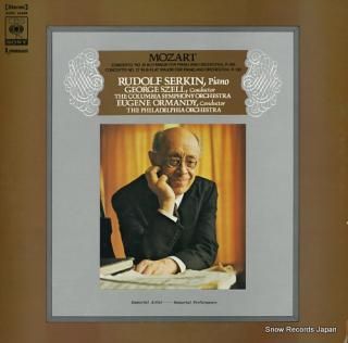 SERKIN, RUDOLF mozart; concerto no.20 in minor, no.27 in b-flat SONC10398