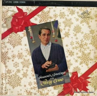 COMO, PERRY season's greetings from perry como LSP-2066