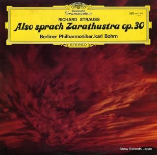 BOHM, KARL r.strauss; also sprach zarathustra op.30 MG2475