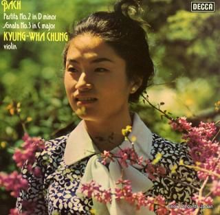 CHUNG, KYUNG WHA bach; partita no.2 in d minor, no.3 in c major SXL6721