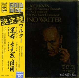 WALTER, BRUNO beethoven; symphonies nos.5 & 6 