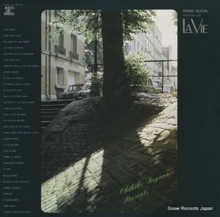 BUZON, PIERRE la vie - piano ballade ALP-1039
