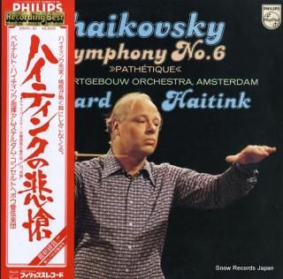 HAITINK, BERNARD tchaikovsky; symphony no.6 