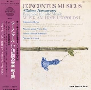 HARNONCOURT, NIKOLAUS concentus musicus MO1019