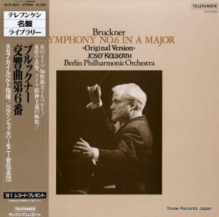 KEILBERTH, JOSEPH bruckner; symphony no.6 in a major 
