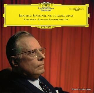 BOHM, CARL brahms; sinfonie nr.1 c-moll op.68 138113SLPM