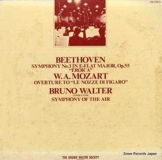 WALTER, BRUNO beethoven; symphony no.3 in e-flat major, op.55 