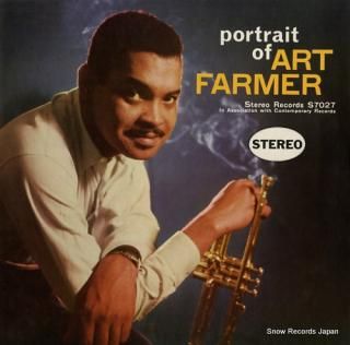 FARMER, ART portrait of art farmer S7027