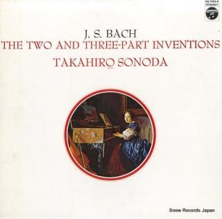 SONODA, TAKAHIRO bach; the two and three-part inventions OQ-7069-N