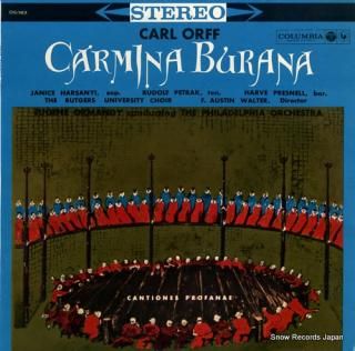 ORMANDY, EUGENE orff; carmina burana OS-183