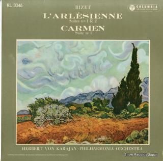 KARAJAN, HERBERT VON bizet; l'arlesienne (suites nos 1 & 2) RL3046