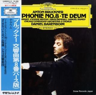 BARENBOIM, DANIEL bruckner; symphonie no.8 52MG0214/5