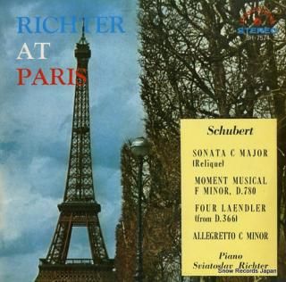 RICHTER, SVIATOSLAV richter at paris SH-7574