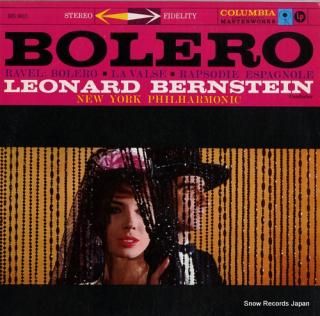 BERNSTEIN, LEONARD ravel; bolero / la valse / rapsodie espagnole MS6011