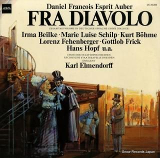 ELMENDORFF, KARL auber; fra diavolo DE29.269
