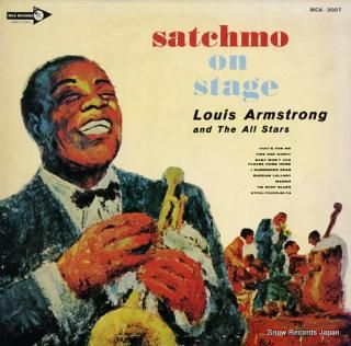 ARMSTRONG, LOUIS satchmo on stage MCA-3007