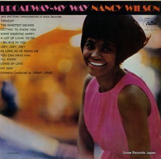WILSON, NANCY broadway-my way ECJ-50094