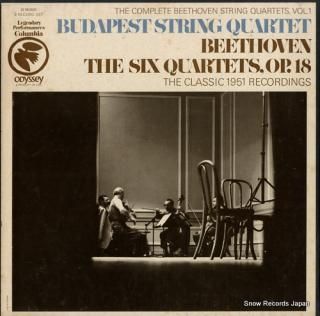 BUDAPEST STRING QUARTET beethoven; the six quartets, op.18 32360023