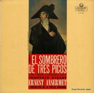 ANSERMET, ERNEST falla; el sombrero de tres picos LY12